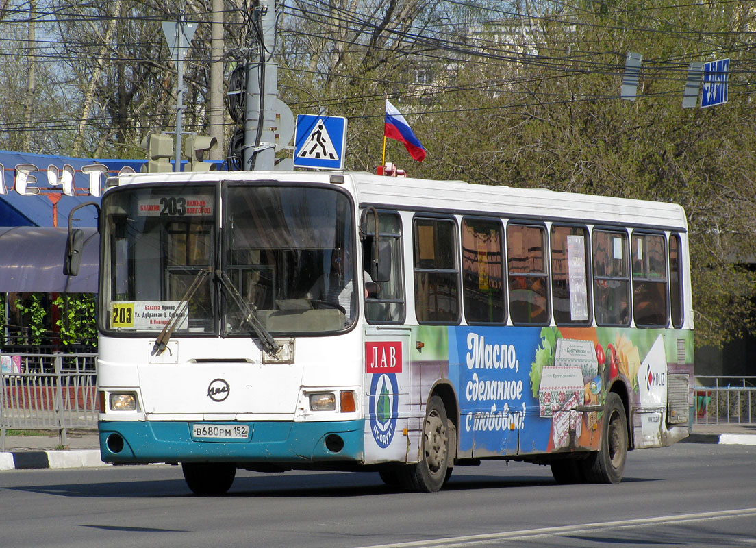 Нижегородская область, ЛиАЗ-5256.25 № В 680 РМ 152