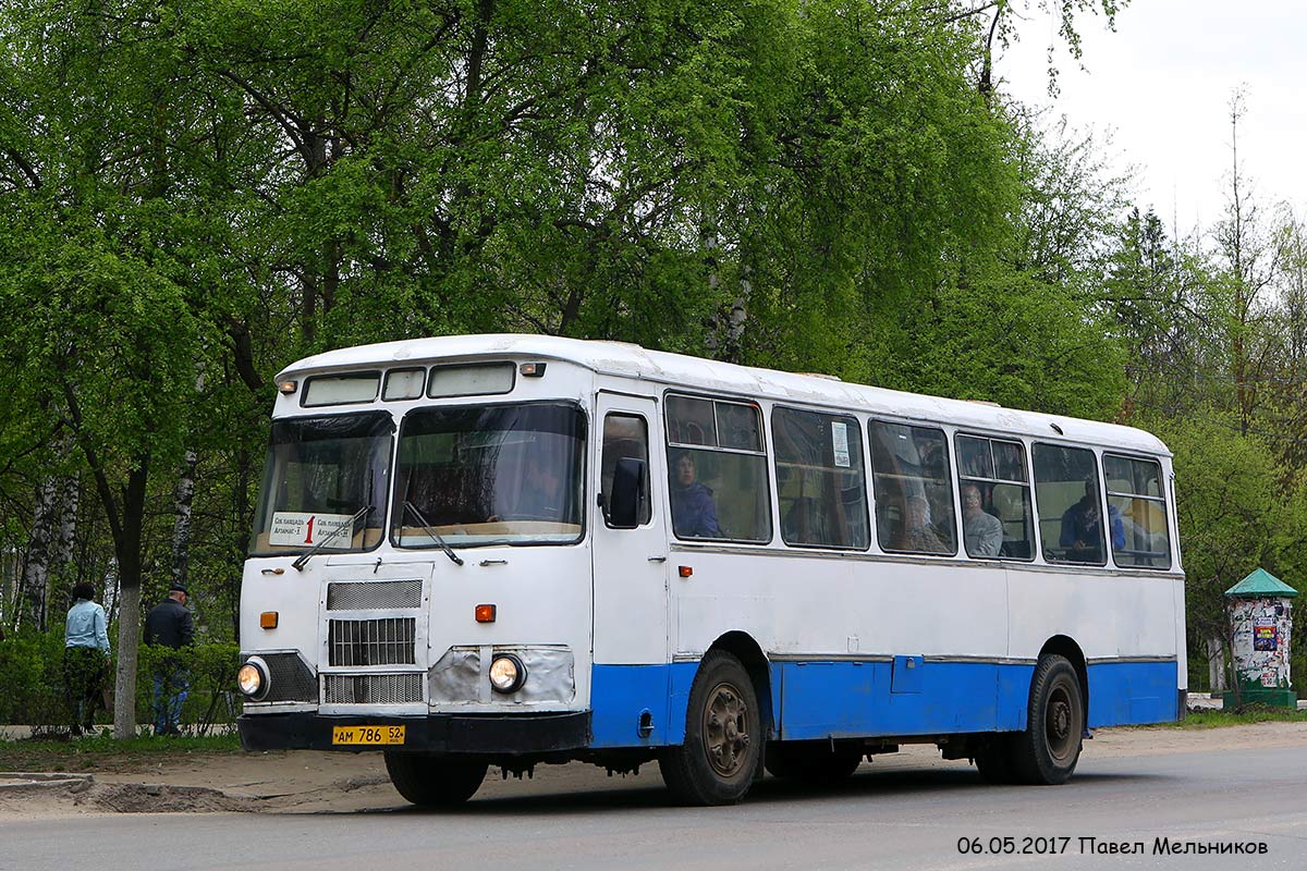 Ніжагародская вобласць, ЛиАЗ-677М (БАРЗ) № АМ 786 52