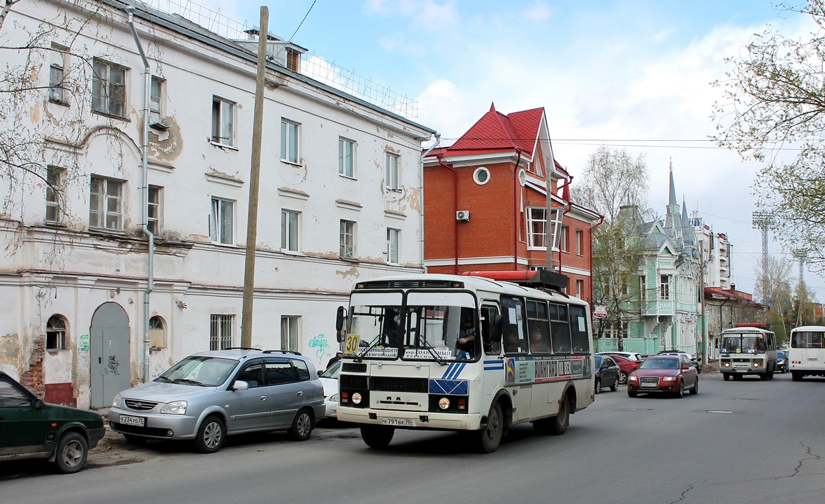 Томская область, ПАЗ-32054 № К 791 ВК 70