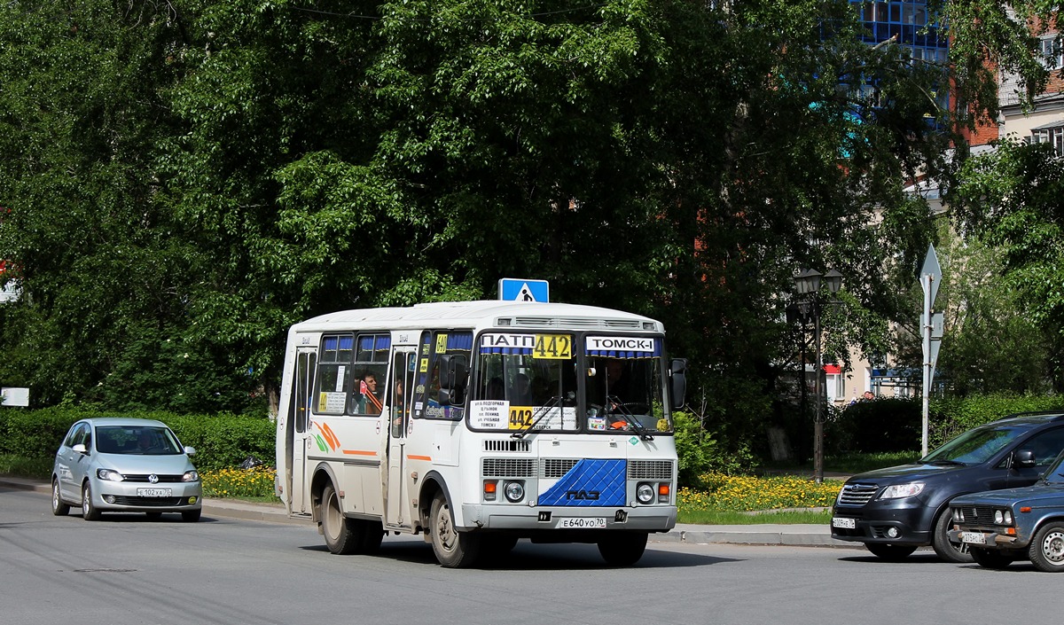 Томская область, ПАЗ-32054 № Е 640 УО 70