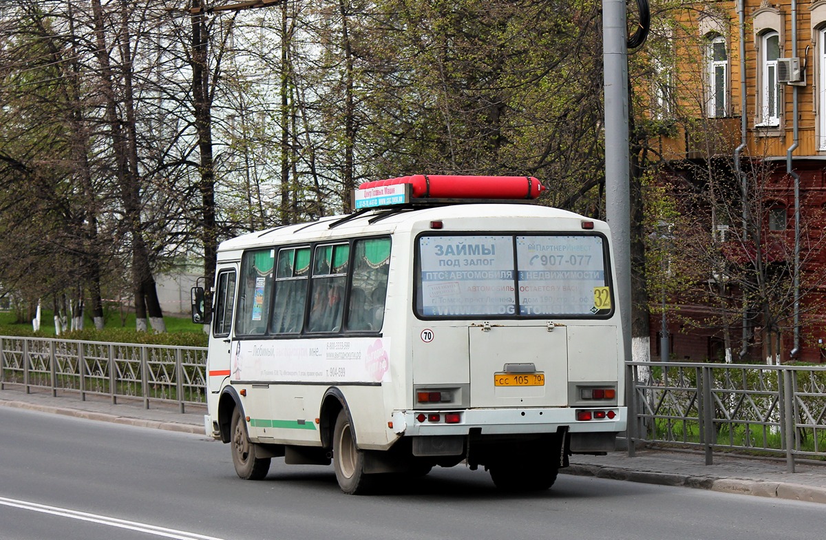 Томская область, ПАЗ-32054 № СС 105 70