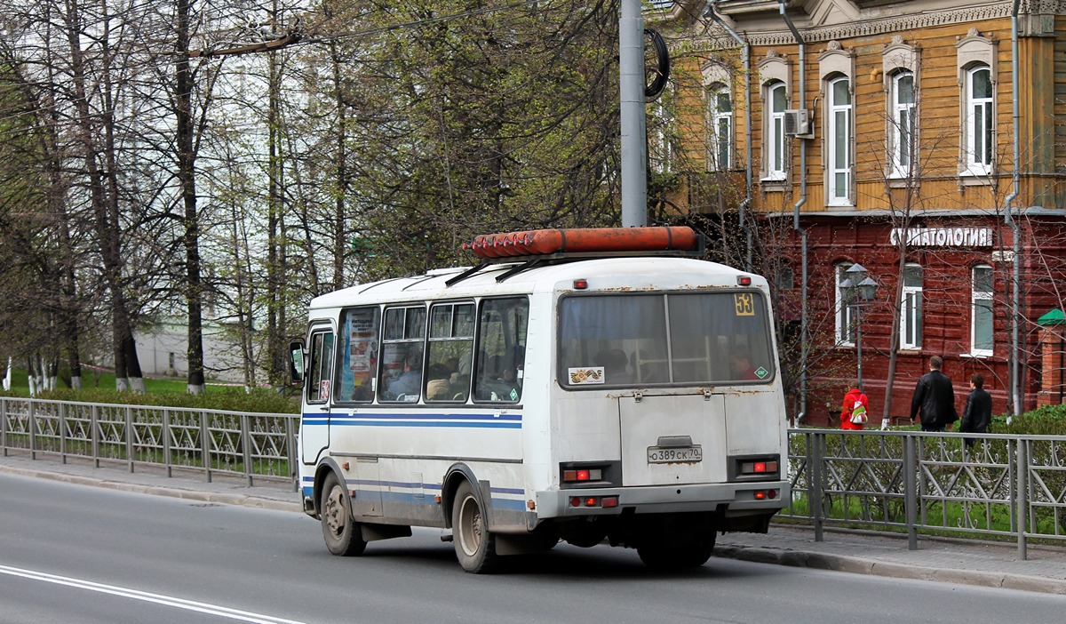 Томская область, ПАЗ-32054 № О 389 СК 70