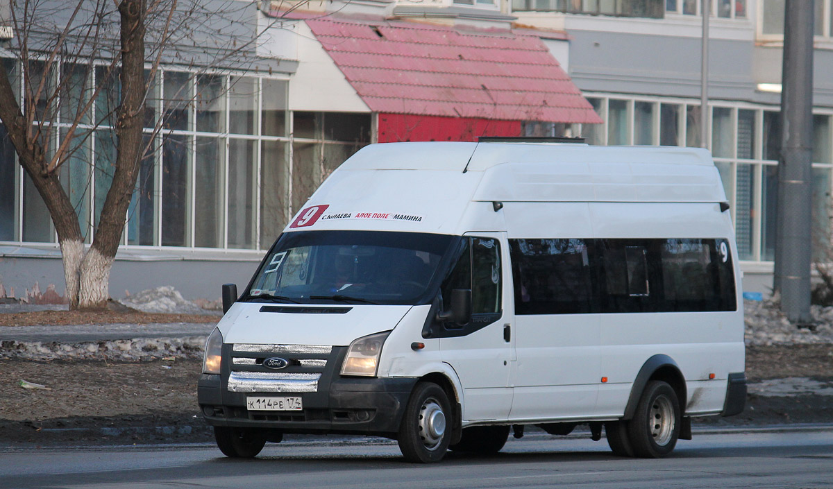 Челябинская область, Нижегородец-222709  (Ford Transit) № К 114 РВ 174