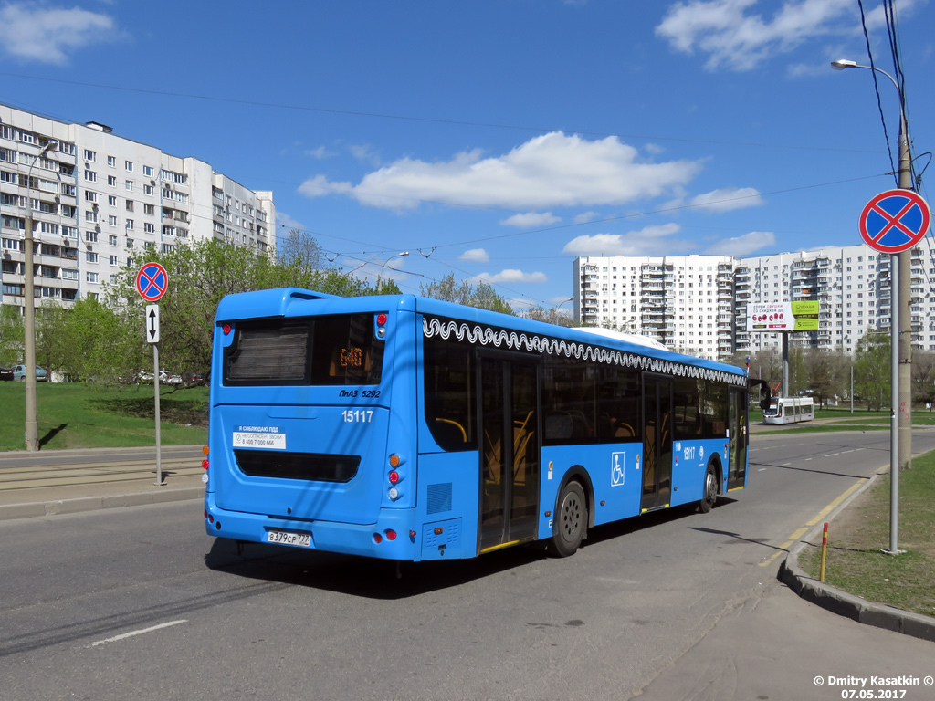 Москва, ЛиАЗ-5292.65 № 15117