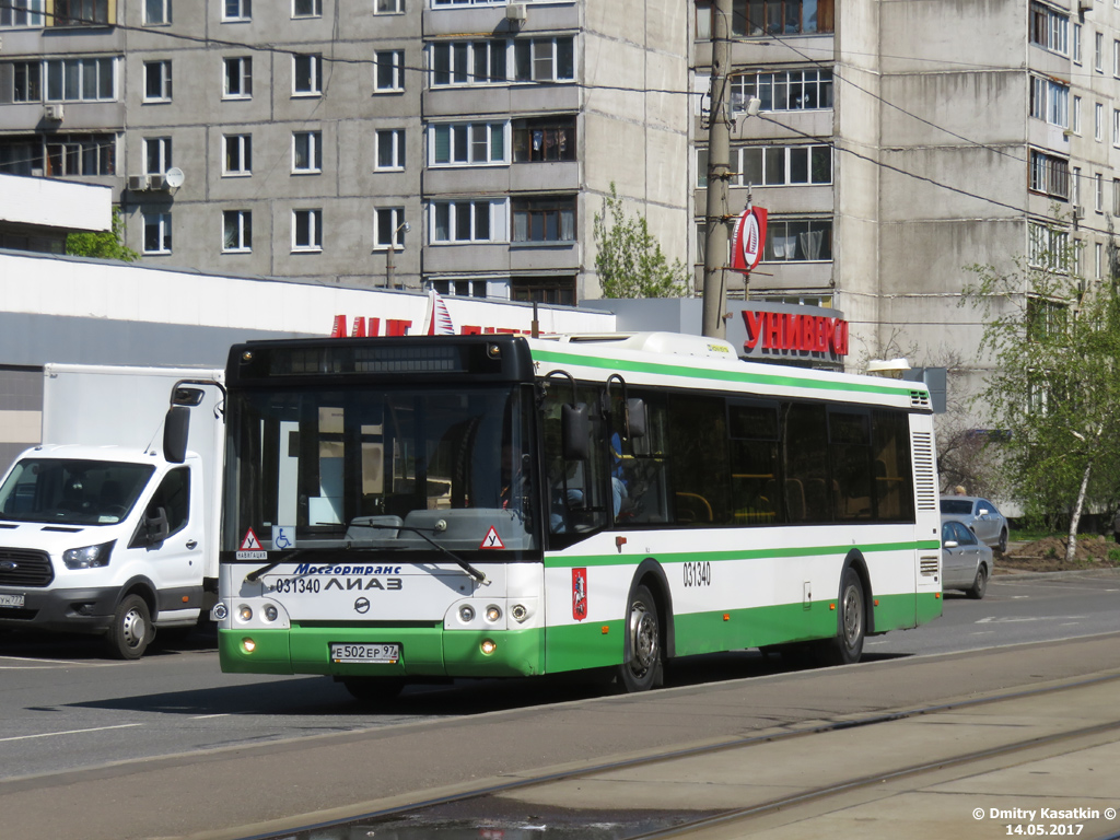 Moscow, LiAZ-5292.22-01 # 031340