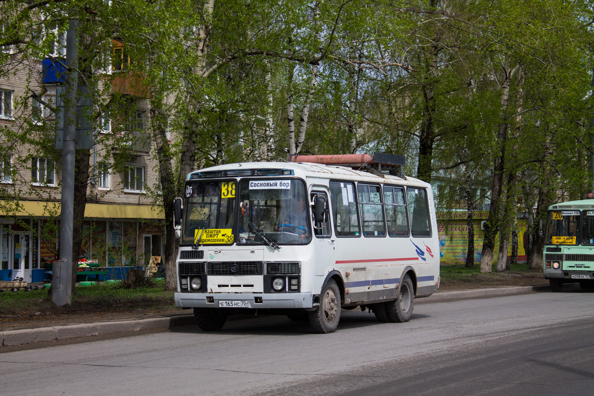 Томская область, ПАЗ-32054 № Е 165 НС 70