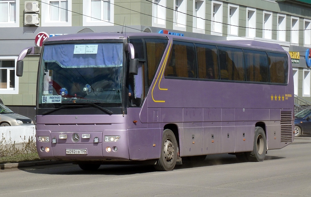 Свердловская область, Mercedes-Benz O350-15RHD Tourismo № А 092 СВ 196