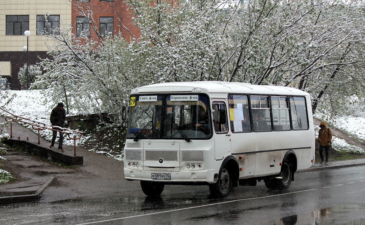 Томская область, ПАЗ-32054 № К 081 ВО 70