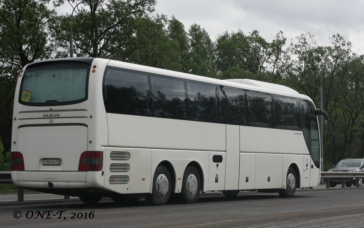 Владимирская область, MAN R08 Lion's Coach L RHC444 L № У 004 МР 33