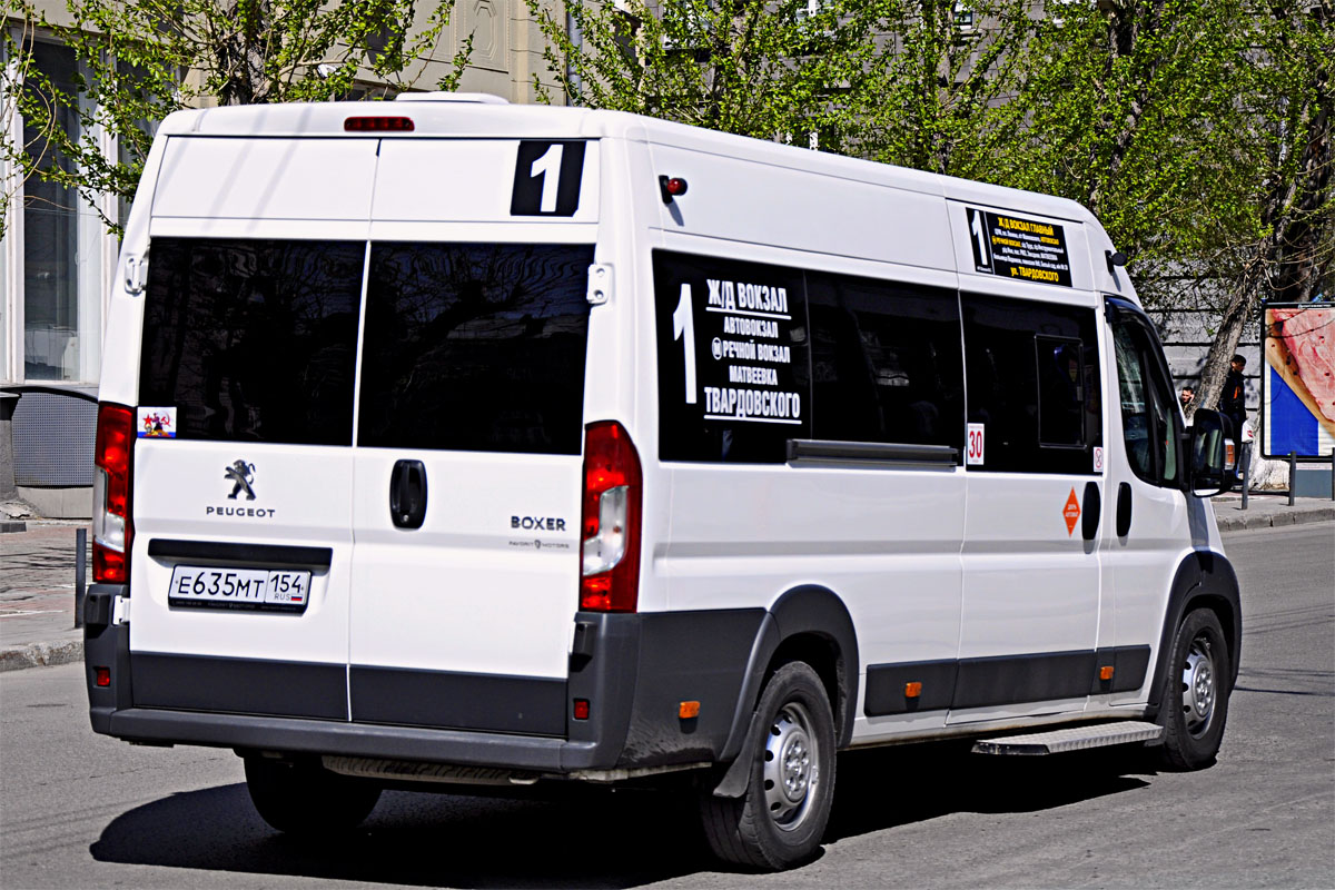 Новосибирская область, Автодом-22080* (Peugeot Boxer) № Е 635 МТ 154