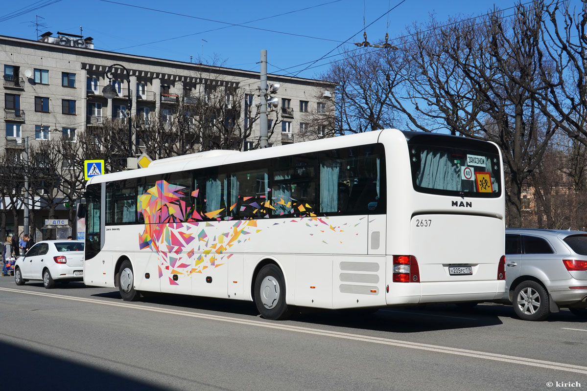 Санкт-Петербург, MAN R60 Lion's Intercity ÜL290 № 2637