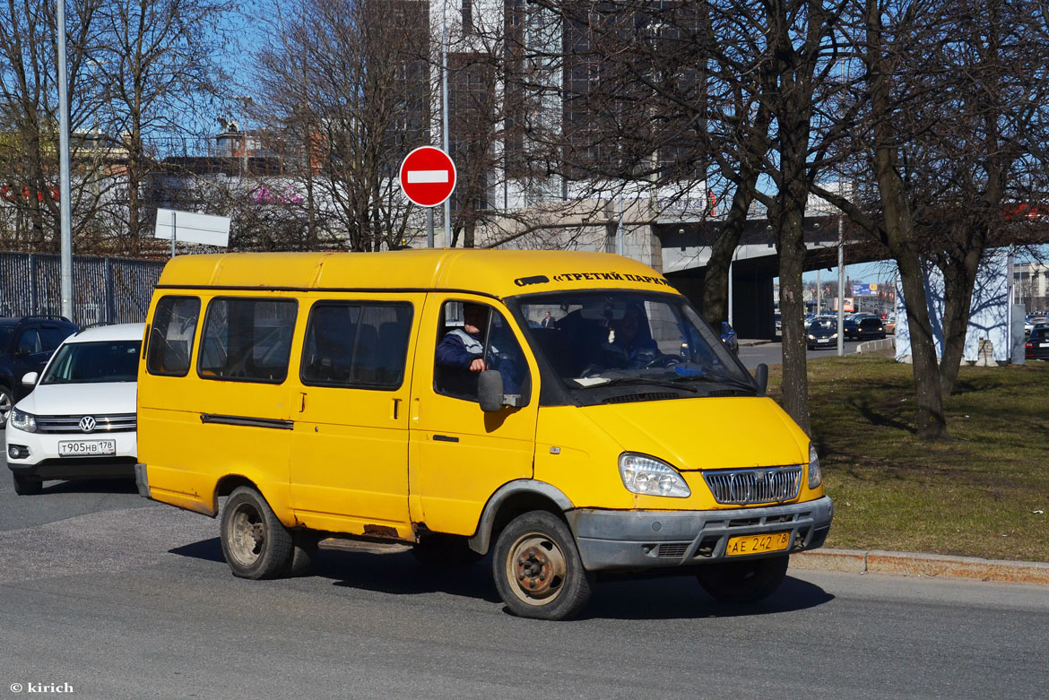 Санкт-Петербург, ГАЗ-3279 (X89-BB7) № АЕ 242 78