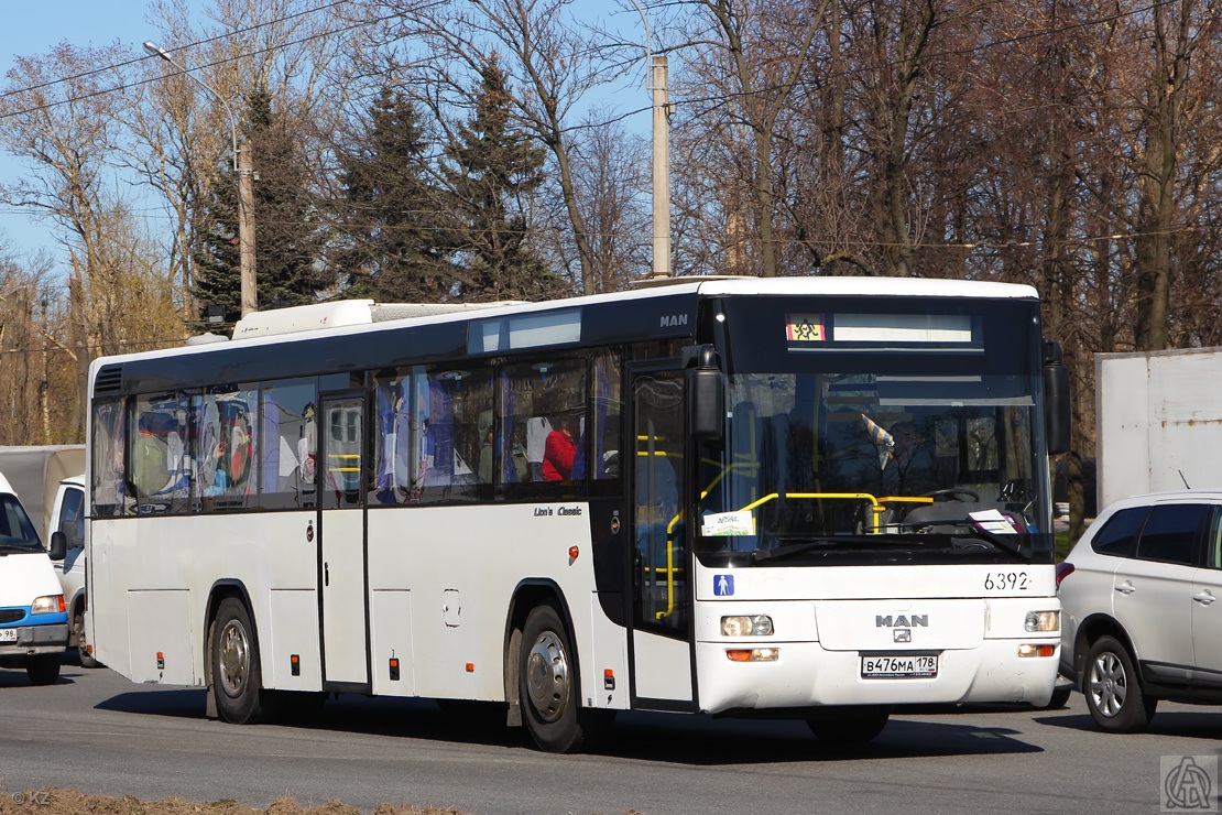 Санкт-Петербург, MAN A72 Lion's Classic SÜ283 № 6392