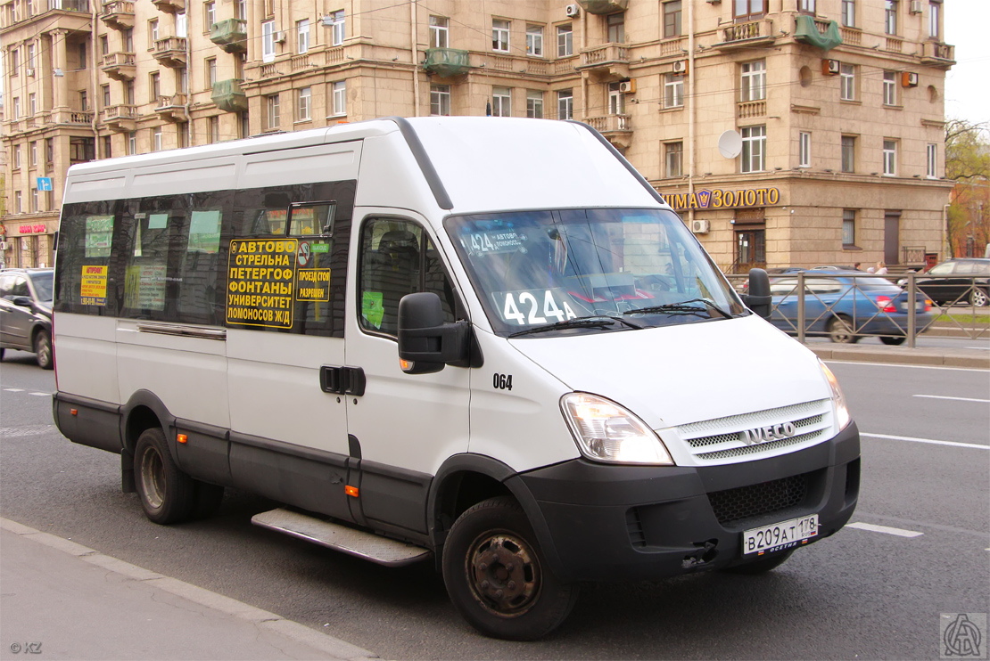 Санкт-Петербург, Нижегородец-2227UT (IVECO Daily) № 064