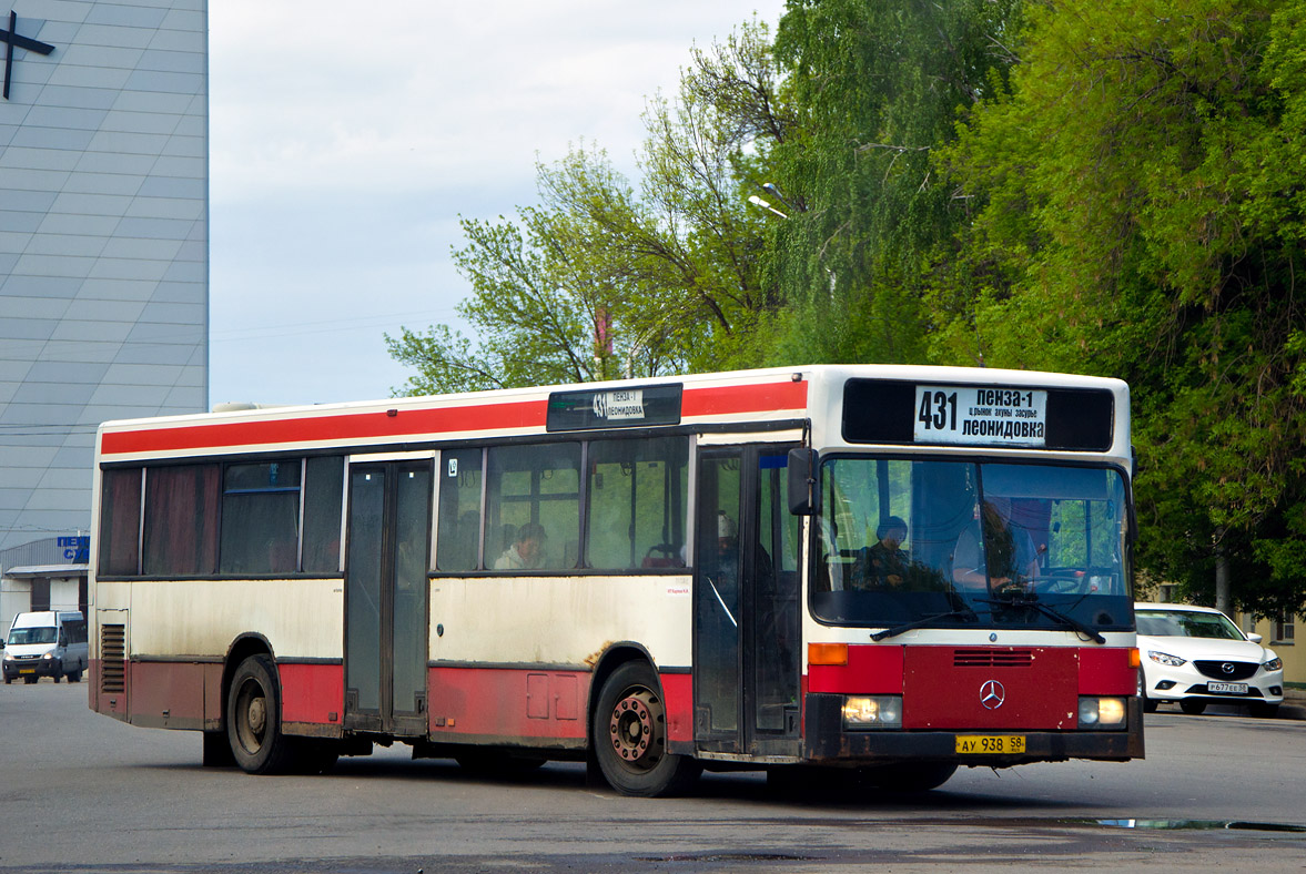 Пензенская область, Mercedes-Benz O405N № АУ 938 58