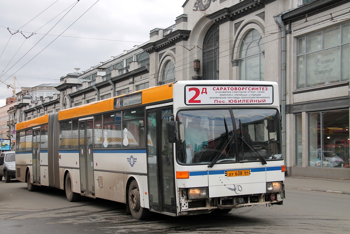 Саратовская область, Mercedes-Benz O405G № АУ 638 64