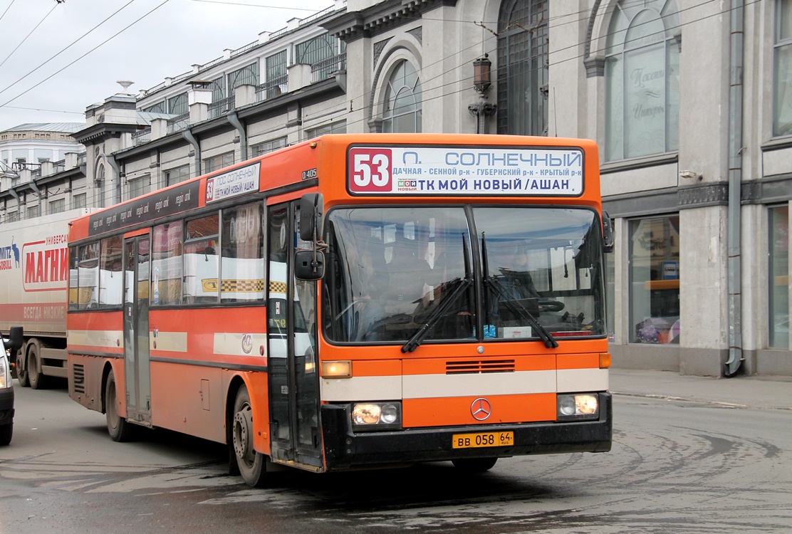 Саратовская область, Mercedes-Benz O405 № ВВ 058 64