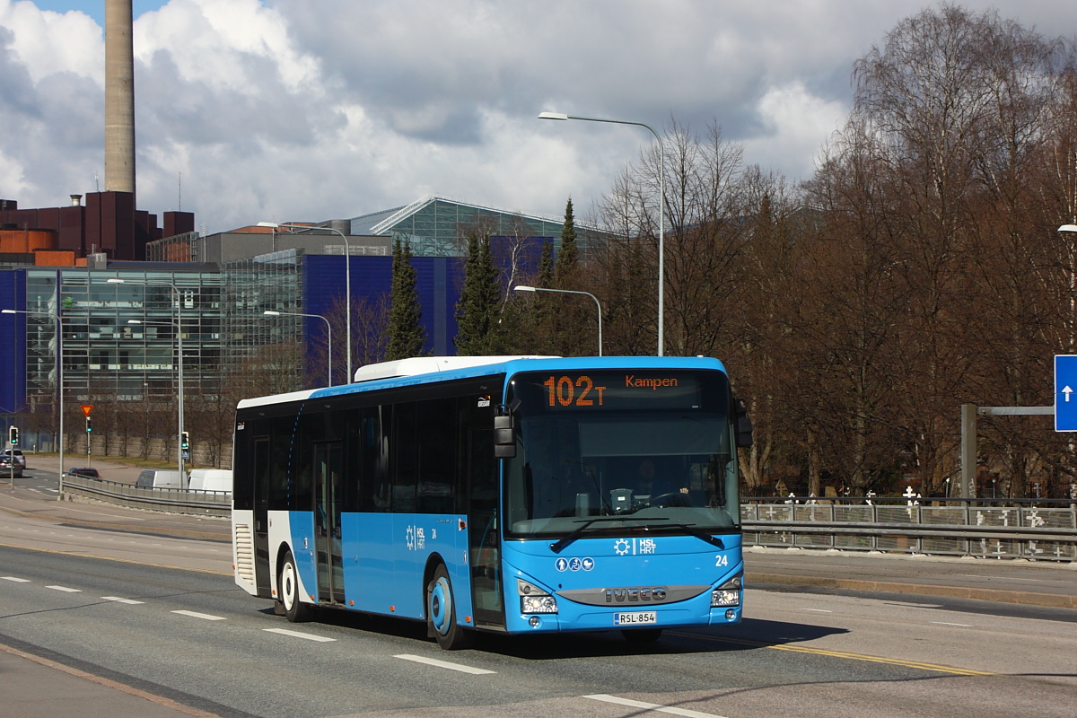 Finlandia, IVECO Crossway LE 13M Nr 24