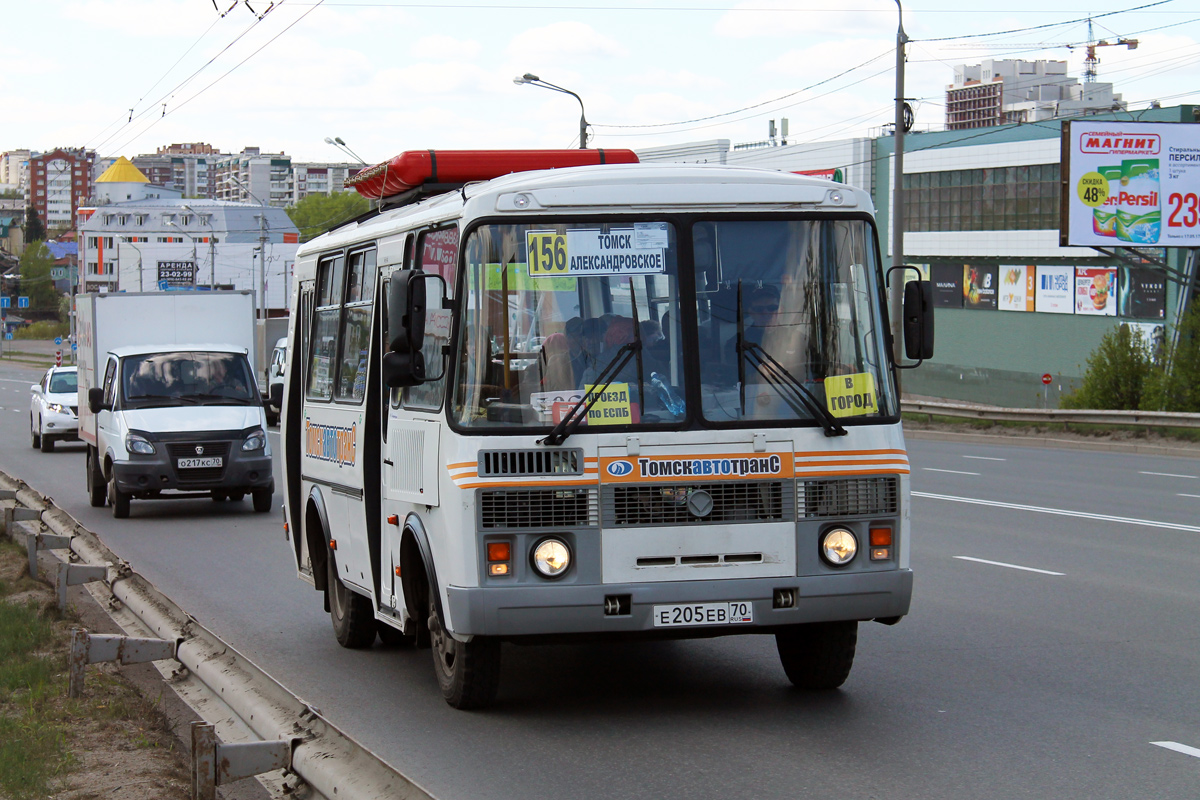 Томская область, ПАЗ-32054 № Е 205 ЕВ 70