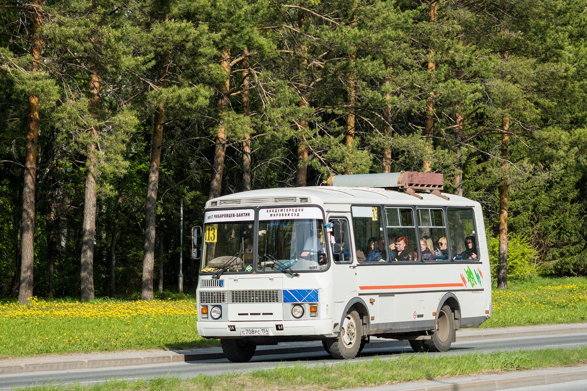 Томская область, ПАЗ-32054 № С 708 РС 154