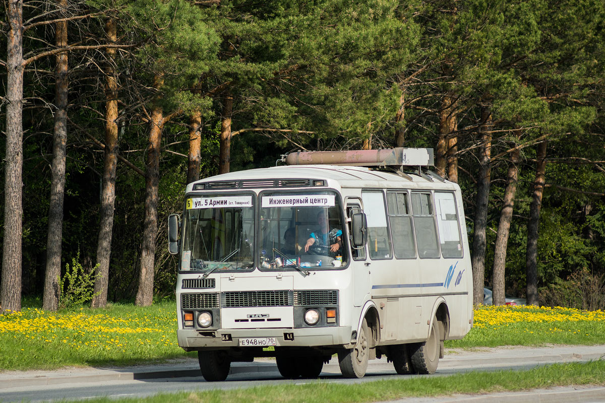Томская область, ПАЗ-32054 № Е 948 НО 70