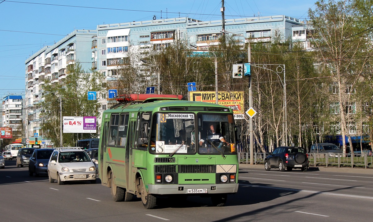 Томская область, ПАЗ-32054 № К 535 ЕМ 70