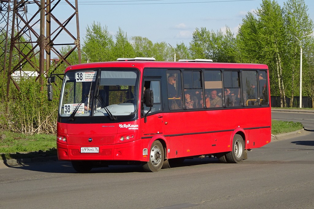 Ярославская область, ПАЗ-320412-04 "Вектор" № О 914 НО 76