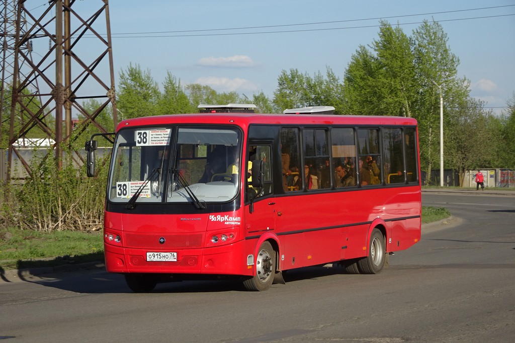 Ярославская область, ПАЗ-320412-04 "Вектор" № О 915 НО 76