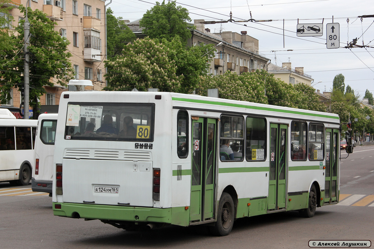 Воронежская область, ЛиАЗ-5256.35 № А 124 УМ 161