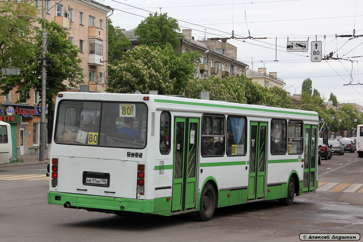 Воронежская область, ЛиАЗ-5256.40 № М 617 АК 136