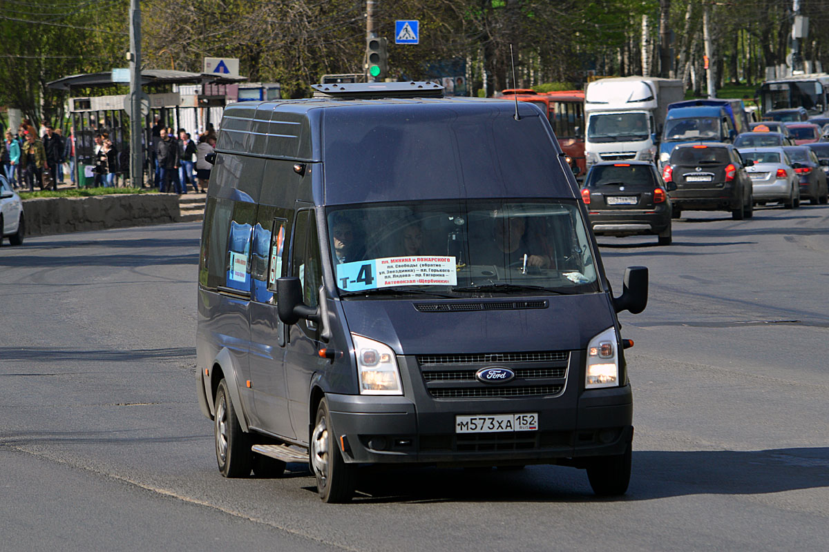 Нижегородская область, Нижегородец-222709  (Ford Transit) № М 573 ХА 152