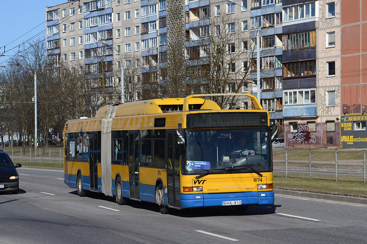 Литва, Heuliez GX417 GNV № 874