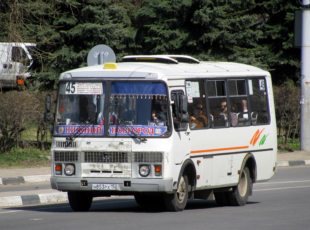 Нижегородская область, ПАЗ-32054 № Н 853 РХ 152