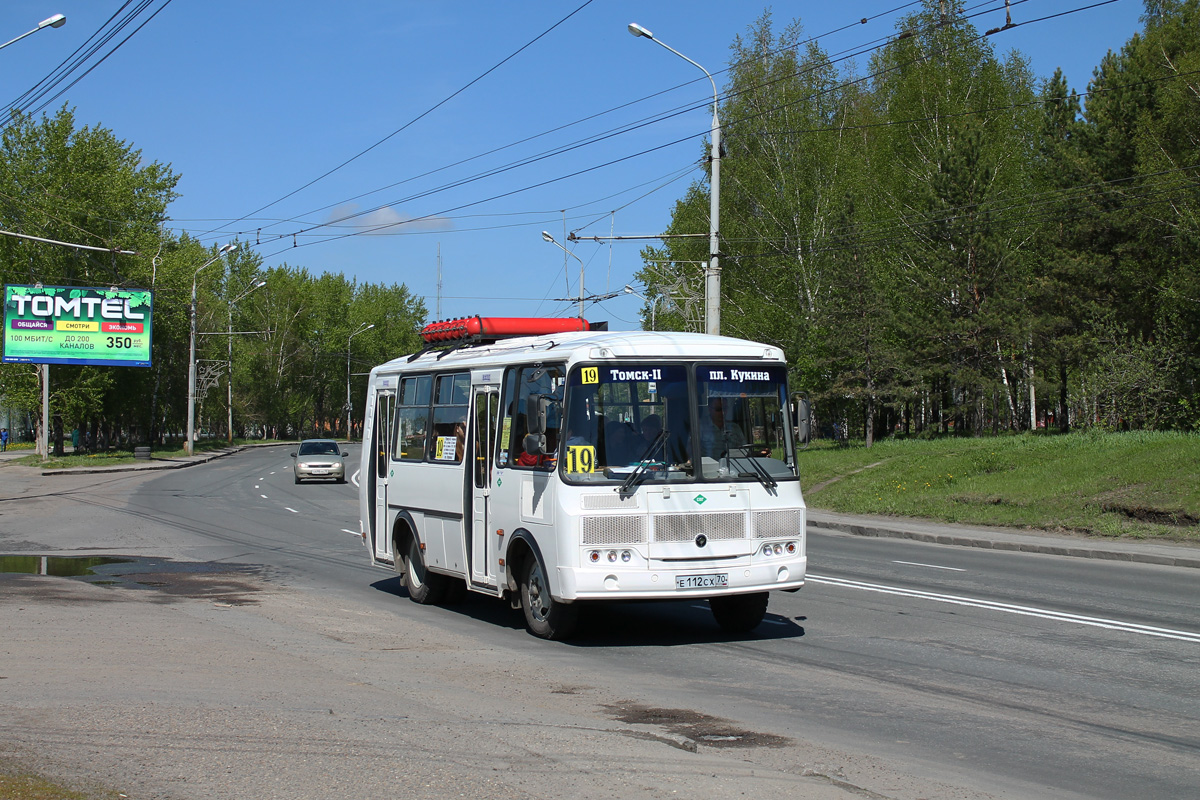 Томская область, ПАЗ-32054 № Е 112 СХ 70