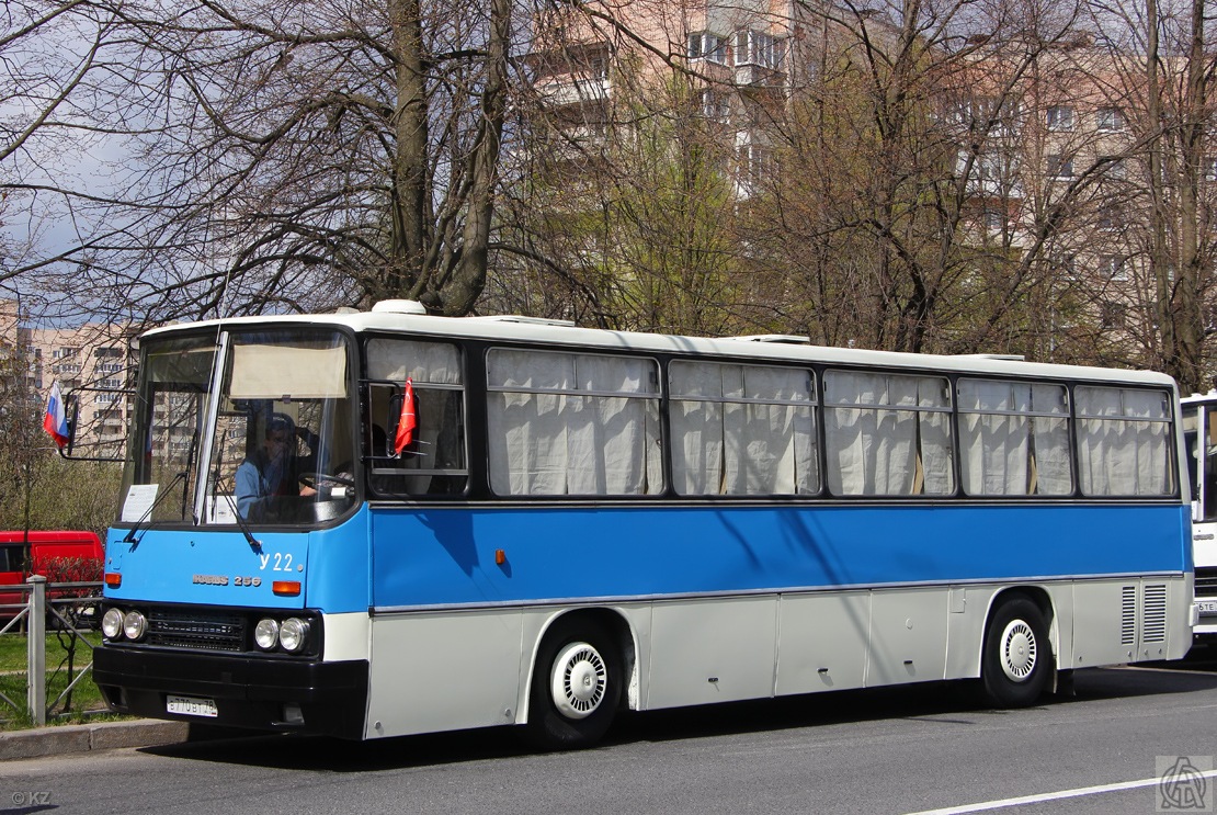 Sankt Petersburg, Ikarus 256.74 Nr. У-22; Sankt Petersburg — 3rd St. Petersburg parade of retro-transport, 21 May 2017