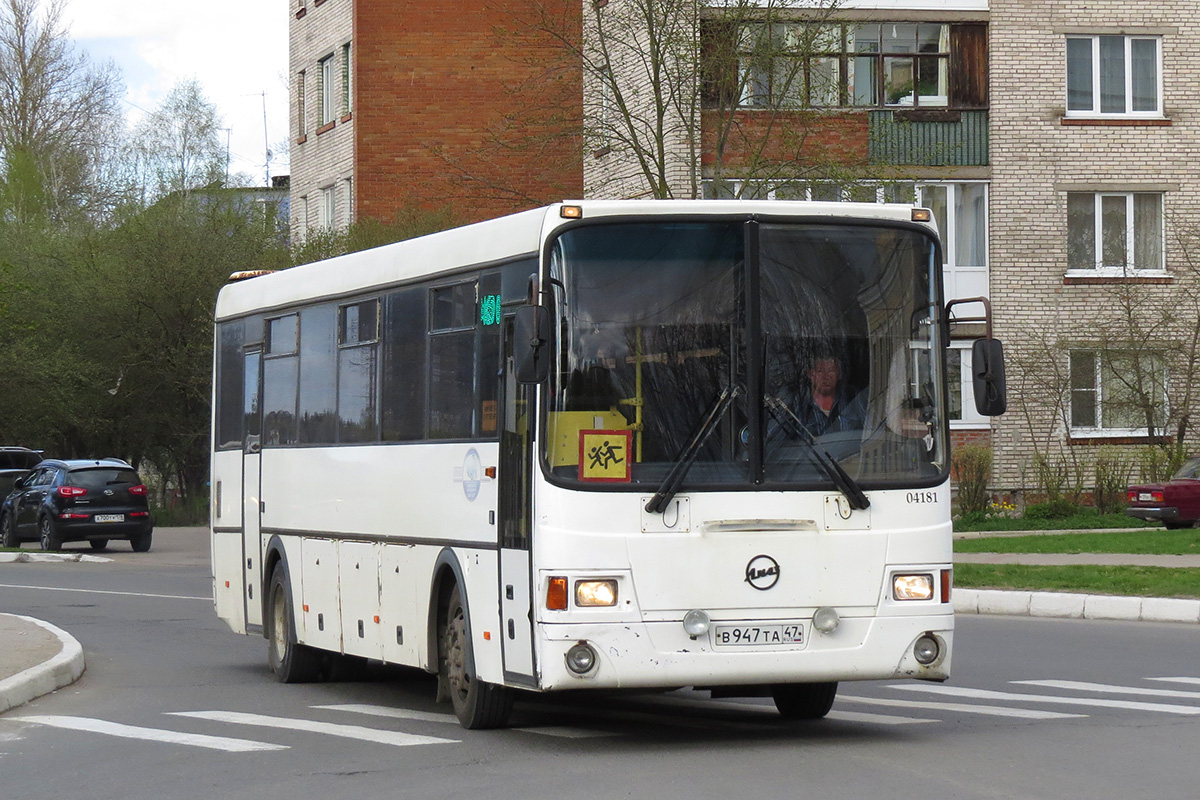 Ленинградская область, ЛиАЗ-5256.58 № 04181