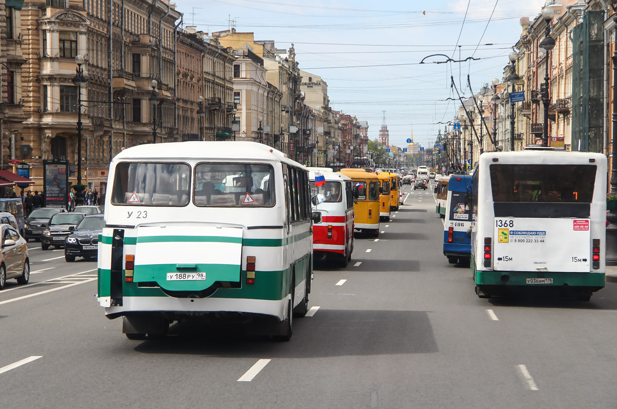 Санкт-Петербург — III Петербургский парад ретро-транспорта 21 мая 2017 г.