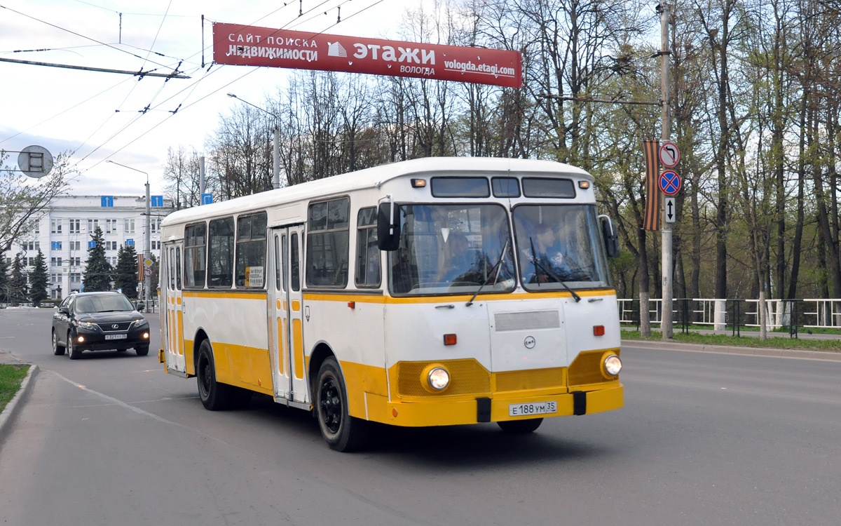 Вологодская область, ЛиАЗ-677М (БАРЗ) № Е 188 УМ 35 — Фото — Автобусный  транспорт