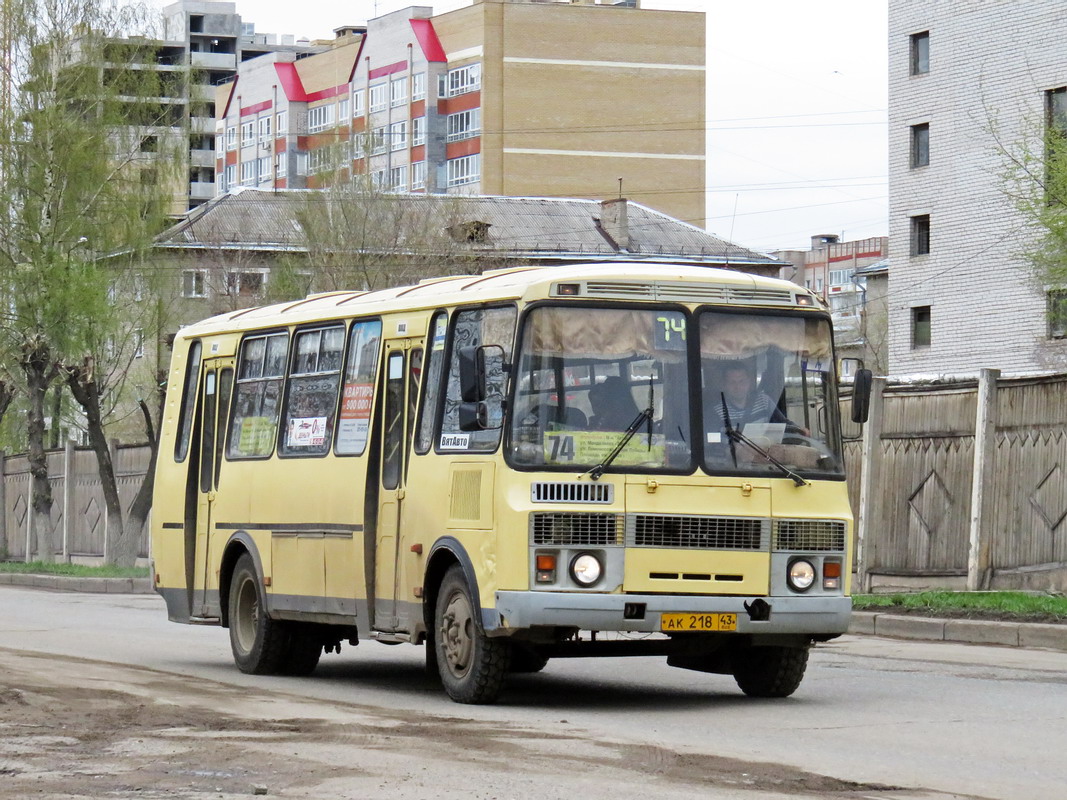 Кировская область, ПАЗ-4234 № АК 218 43