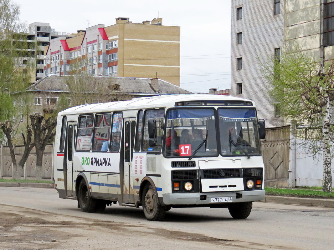 Kirov region, PAZ-4234 Nr. Х 777 РА 43