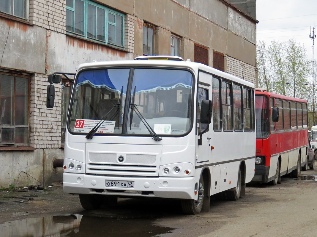 Кировская область, ПАЗ-320302-08 № О 891 ХА 43