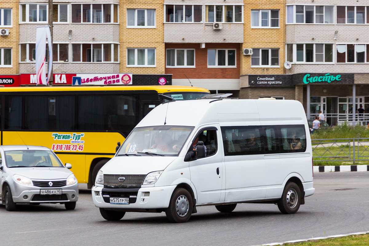 Калужская область, LDV Maxus (ГАЗ) № Н 575 ТР 40 — Фото — Автобусный  транспорт