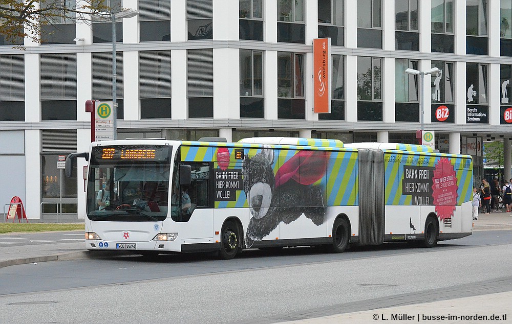 Нижняя Саксония, Mercedes-Benz O530G Citaro facelift G № 974