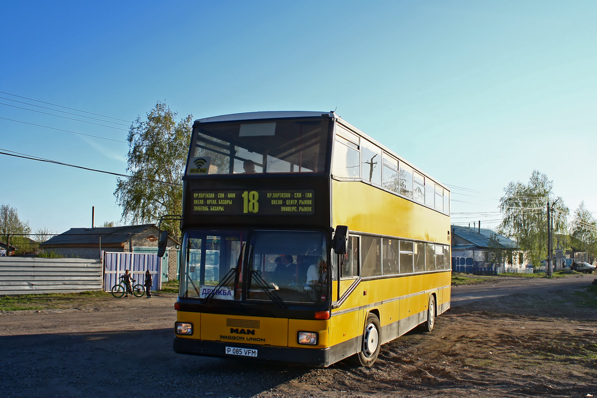 Костанайская область, MAN 592 SD202 (Waggon Union) № P 085 VFM — Фото —  Автобусный транспорт