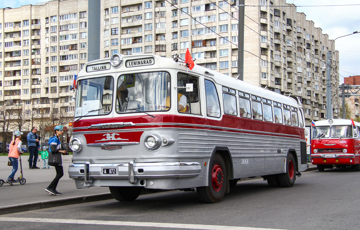 Estonsko, ZiS-127 č. 3001; Petrohrad — 3rd St. Petersburg parade of retro-transport, 21 May 2017