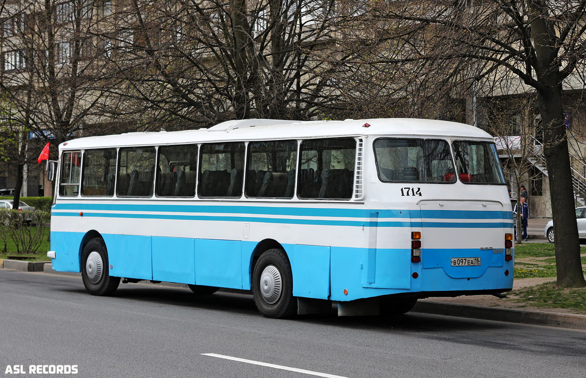 Saint Petersburg, LAZ-699R # 1714; Saint Petersburg — 3rd St. Petersburg parade of retro-transport, 21 May 2017