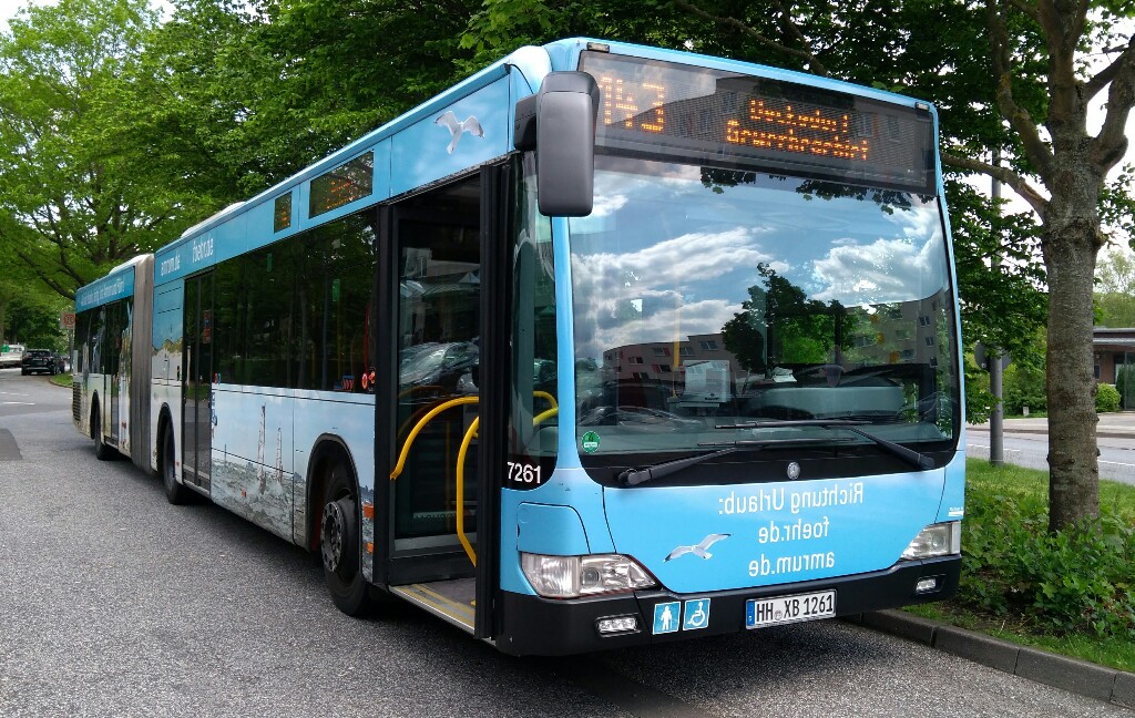 Гамбург, Mercedes-Benz O530G Citaro facelift G № 7261