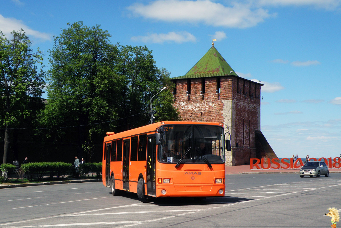 Нижегородская область — Презентация автобусов ЛиАЗ-5293.60, 22 мая 2017 года
