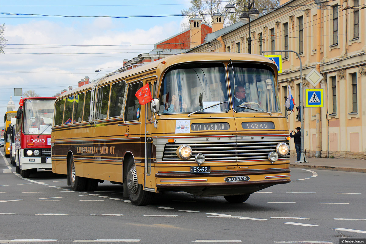 Finsko, Kutter 7 č. ES-62; Petrohrad — 3rd St. Petersburg parade of retro-transport, 21 May 2017