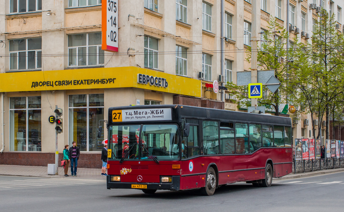 Свердловская область, Mercedes-Benz O405N2 № АН 411 72